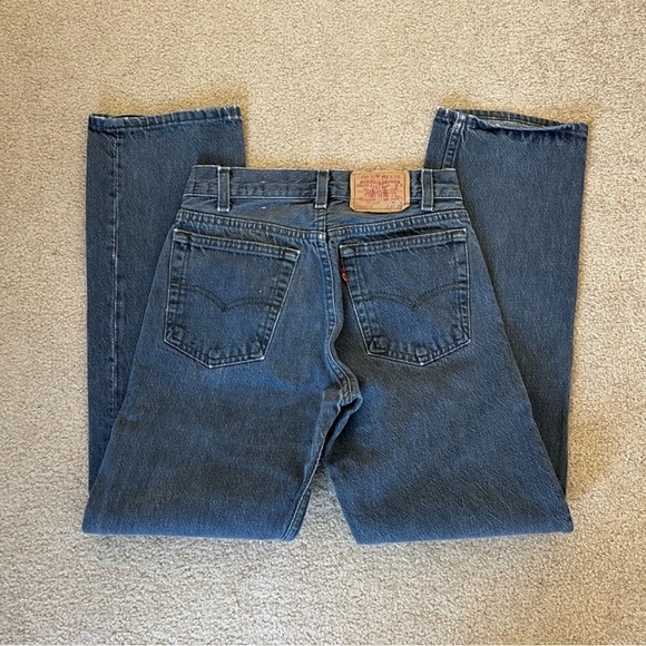 Vintage Student Fit Button Fly Levis - Picture 2 of 5